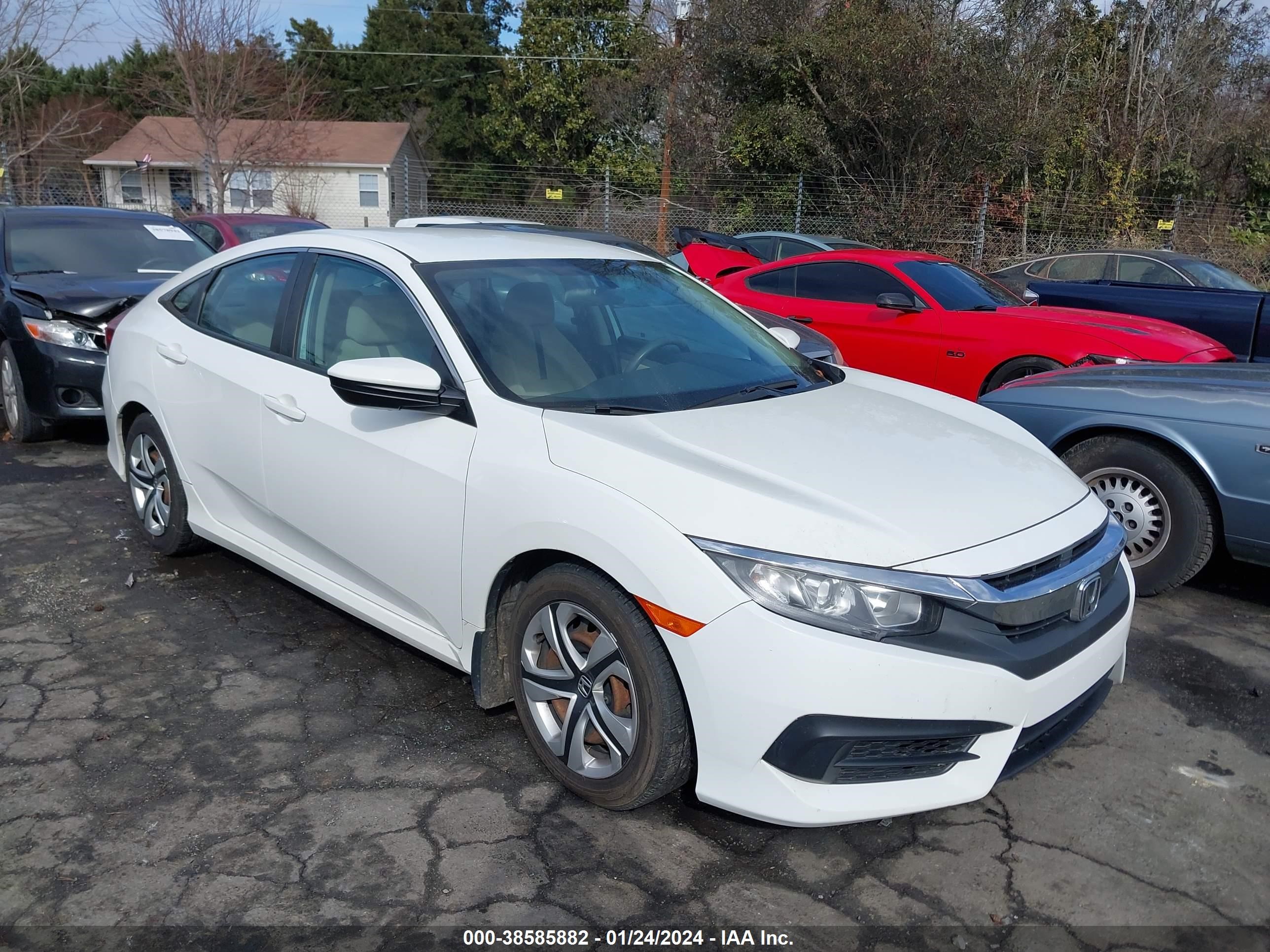 HONDA CIVIC 2017 19xfc2f5xhe049192