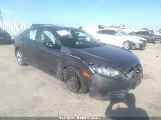 HONDA CIVIC SEDAN 2017 19xfc2f5xhe065554