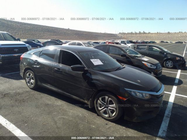 HONDA CIVIC SEDAN 2018 19xfc2f5xje010673