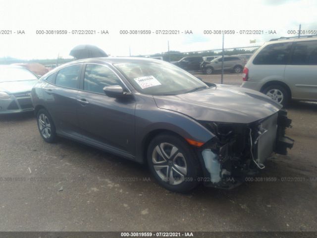 HONDA CIVIC SEDAN 2018 19xfc2f5xje011452