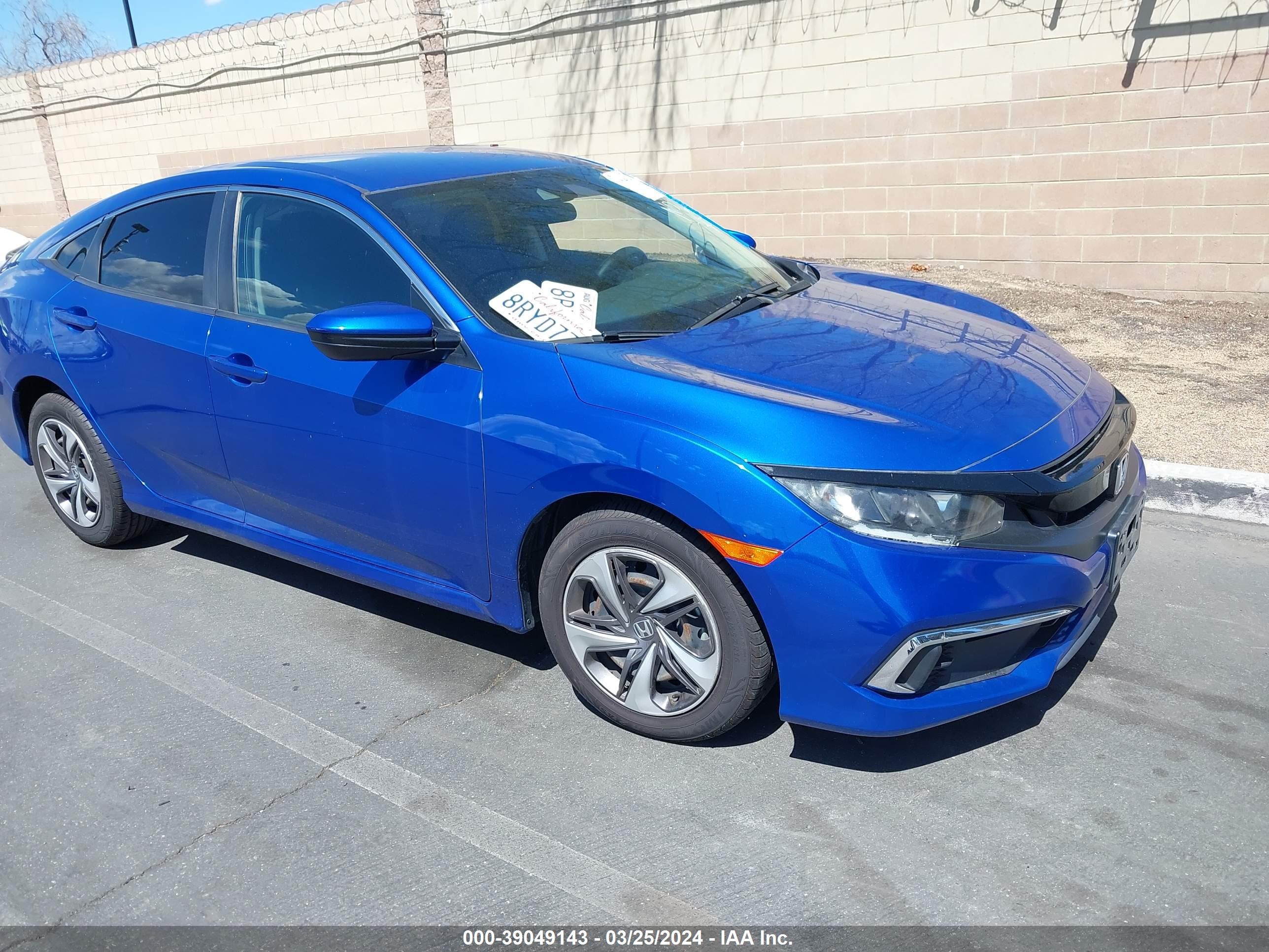 HONDA CIVIC 2020 19xfc2f62le203380