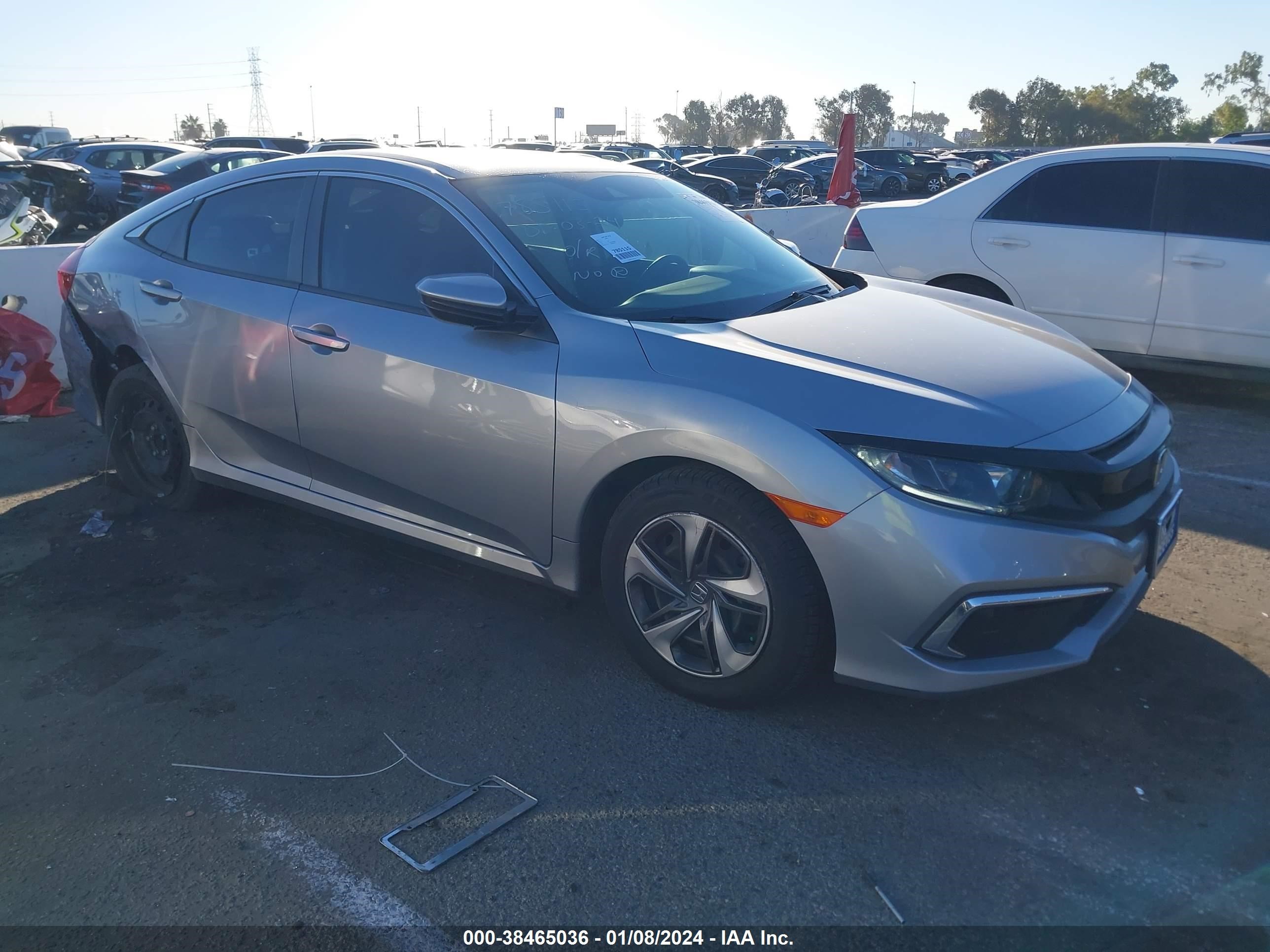 HONDA CIVIC 2020 19xfc2f62le211592