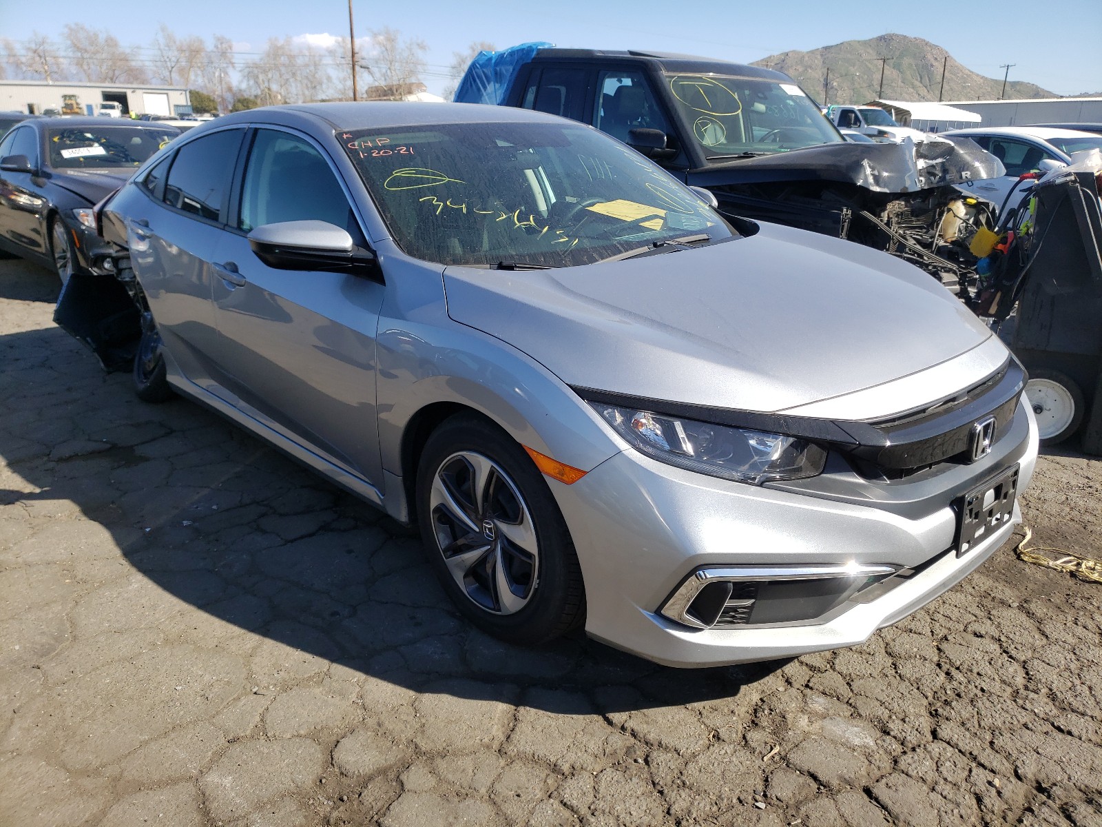 HONDA CIVIC LX 2020 19xfc2f63le205249