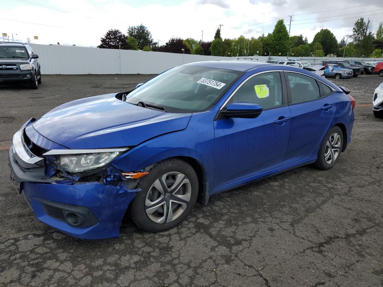 HONDA CIVIC 2016 19xfc2f69ge217895