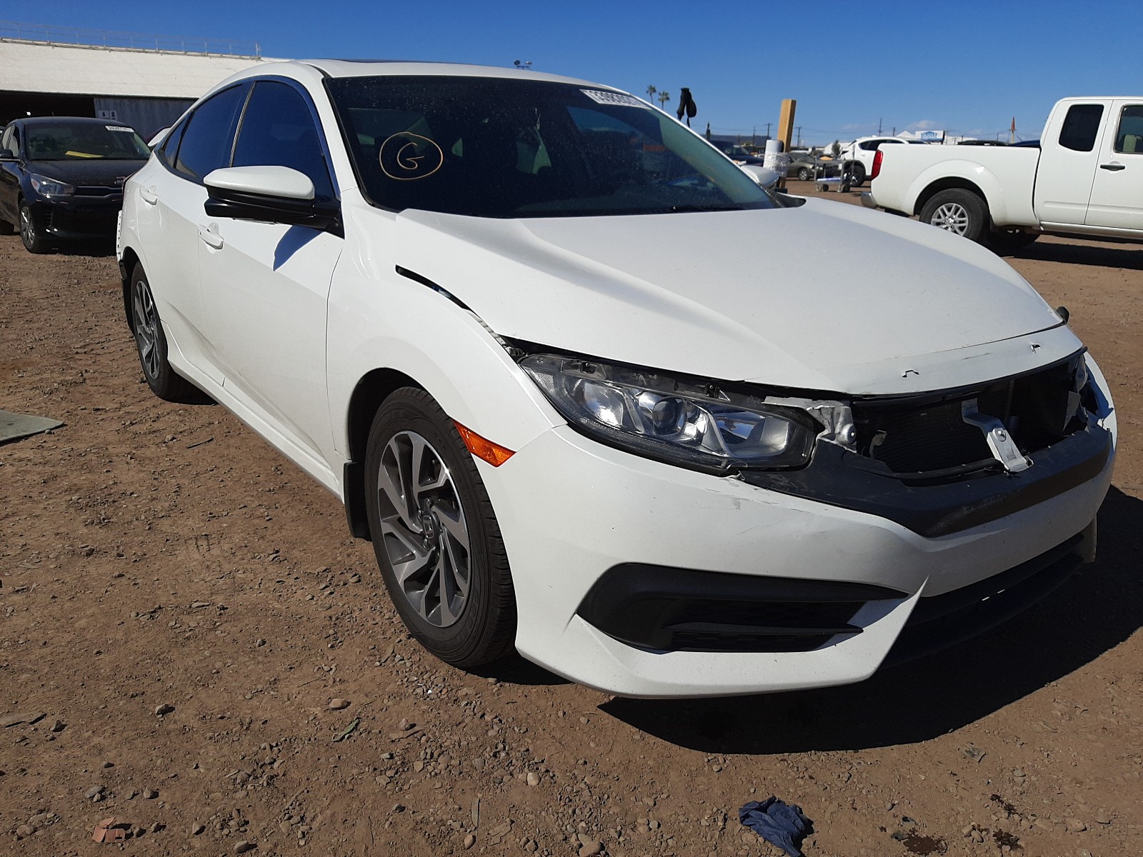 HONDA CIVIC 2016 19xfc2f70ge063733