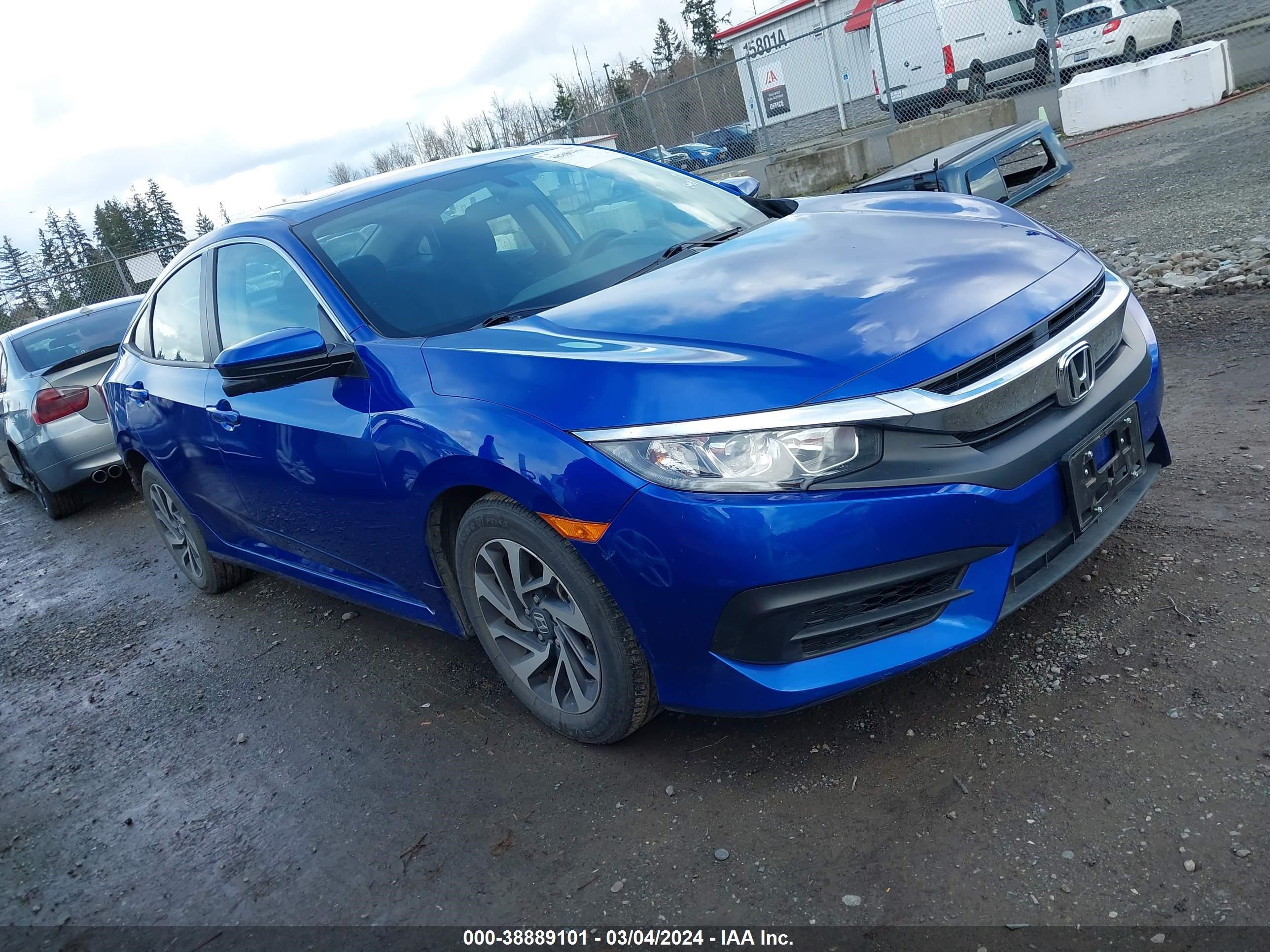 HONDA CIVIC 2017 19xfc2f70he214166