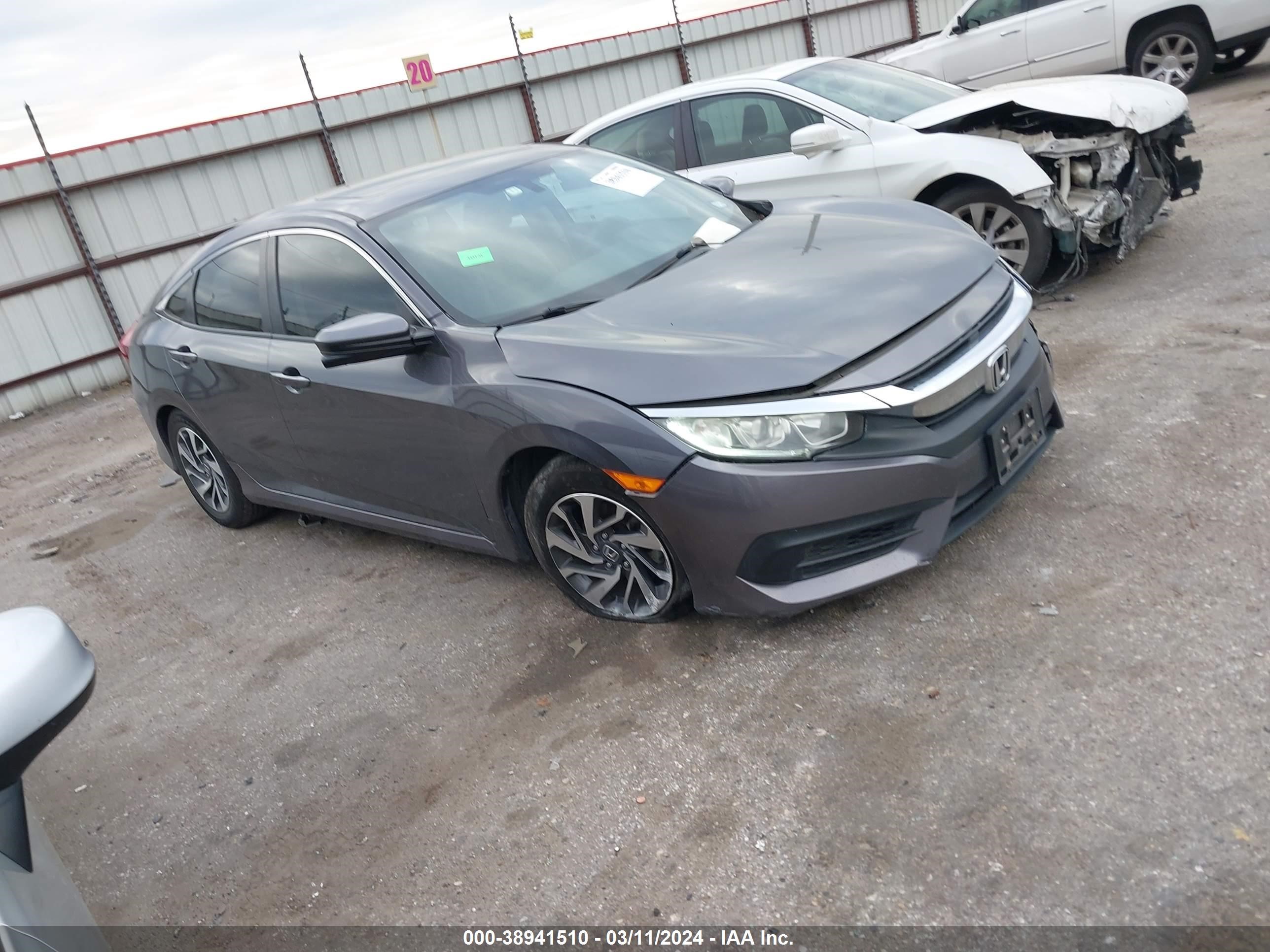 HONDA CIVIC 2016 19xfc2f71ge095252