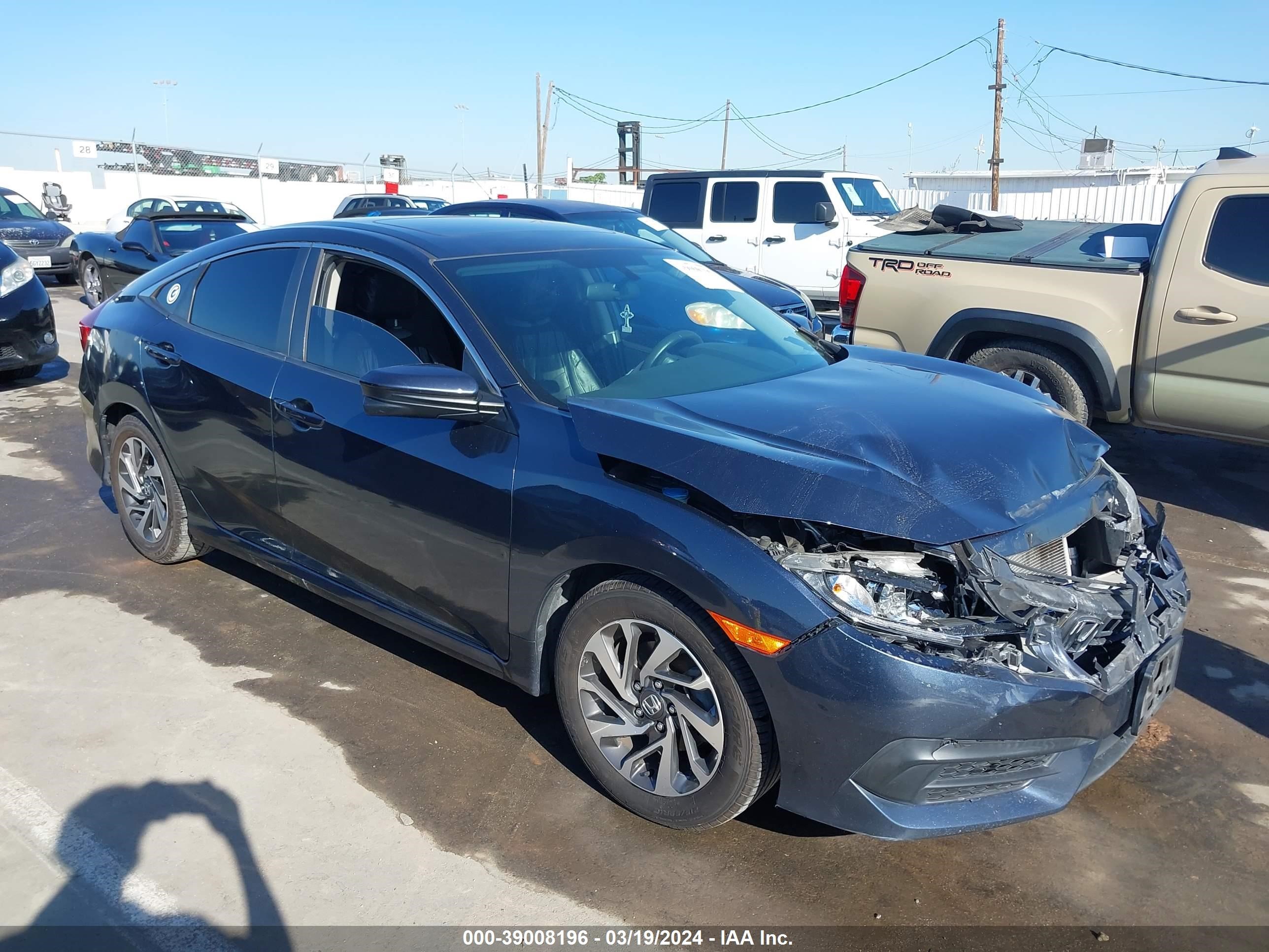 HONDA CIVIC 2016 19xfc2f71ge250060