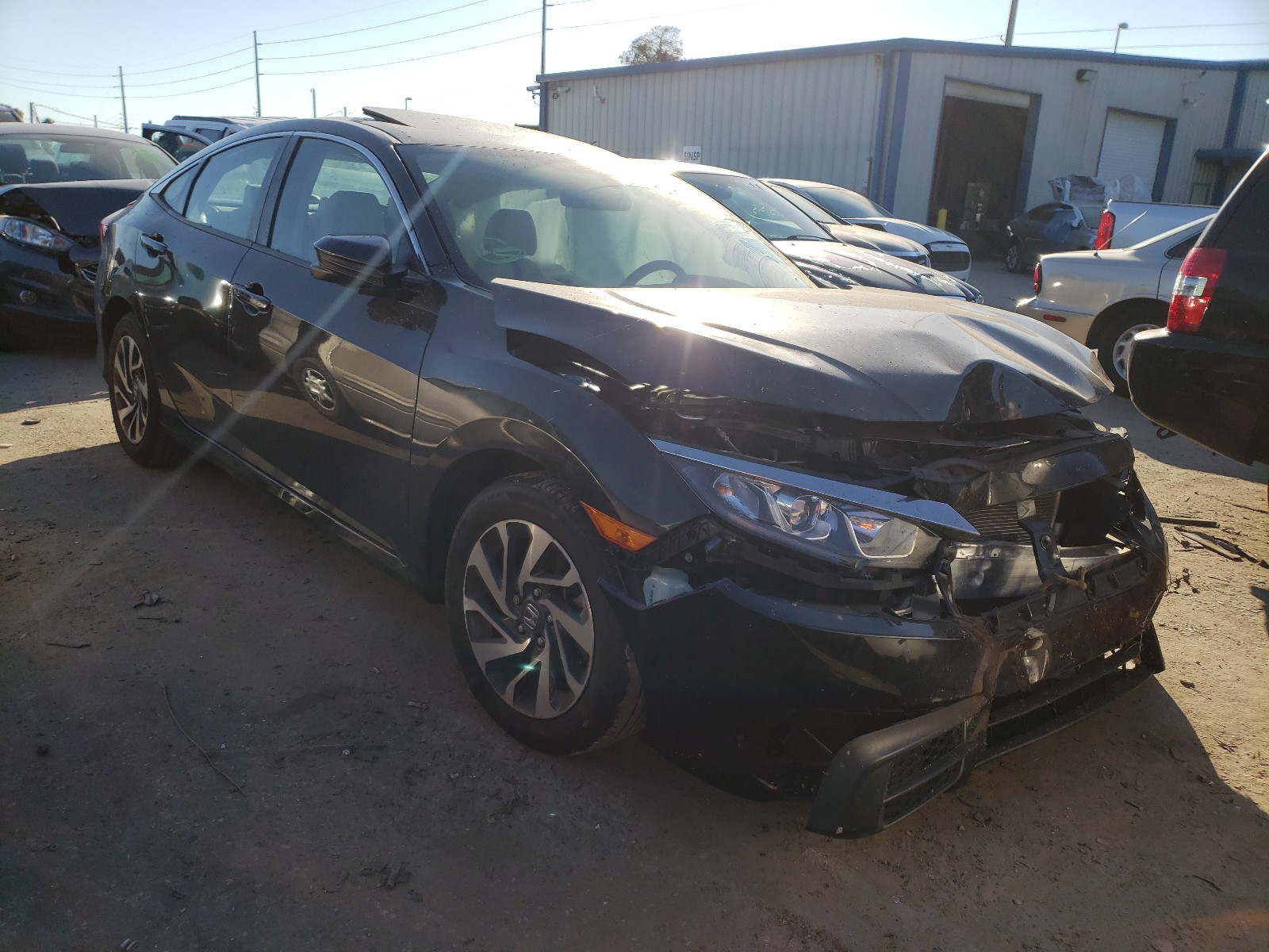 HONDA CIVIC EX 2017 19xfc2f72he037586