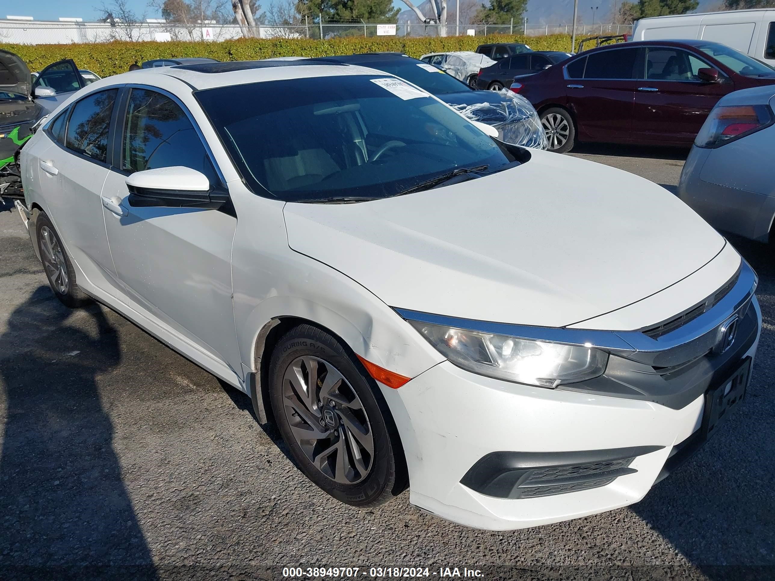 HONDA CIVIC 2017 19xfc2f72he214279