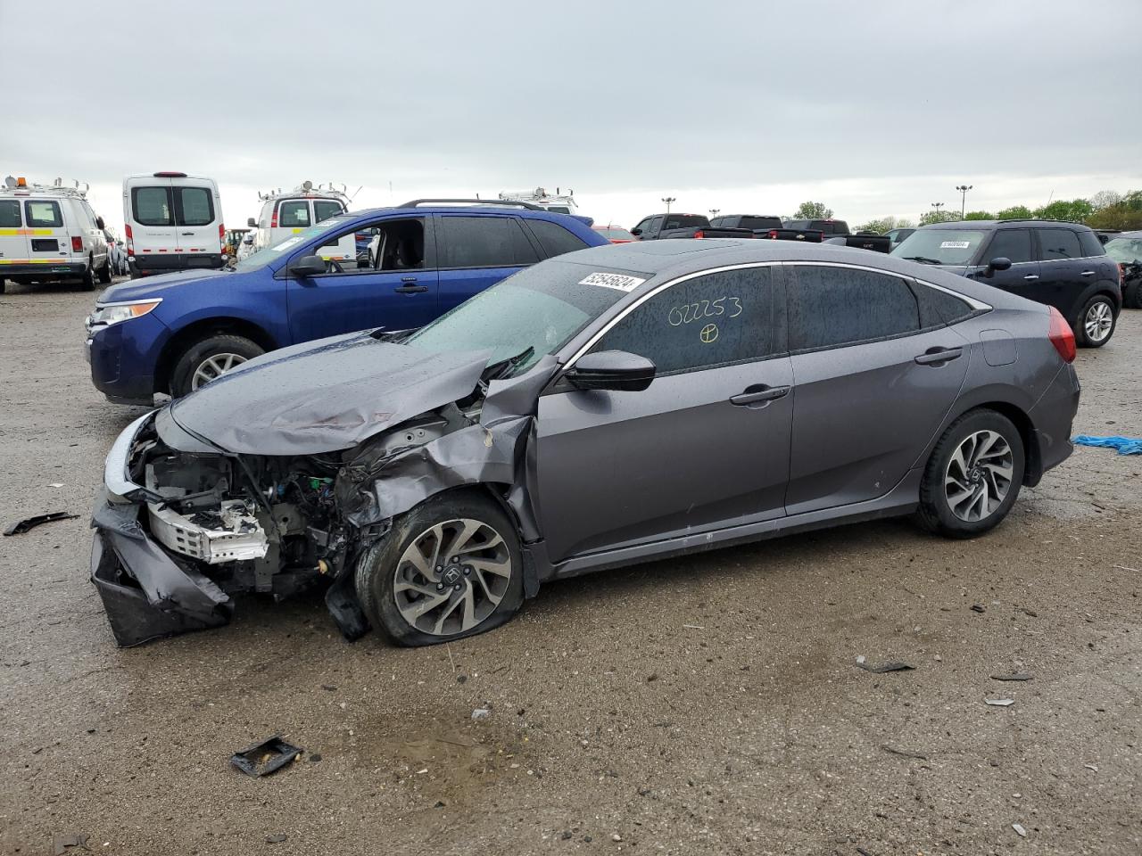 HONDA CIVIC 2018 19xfc2f72je022253