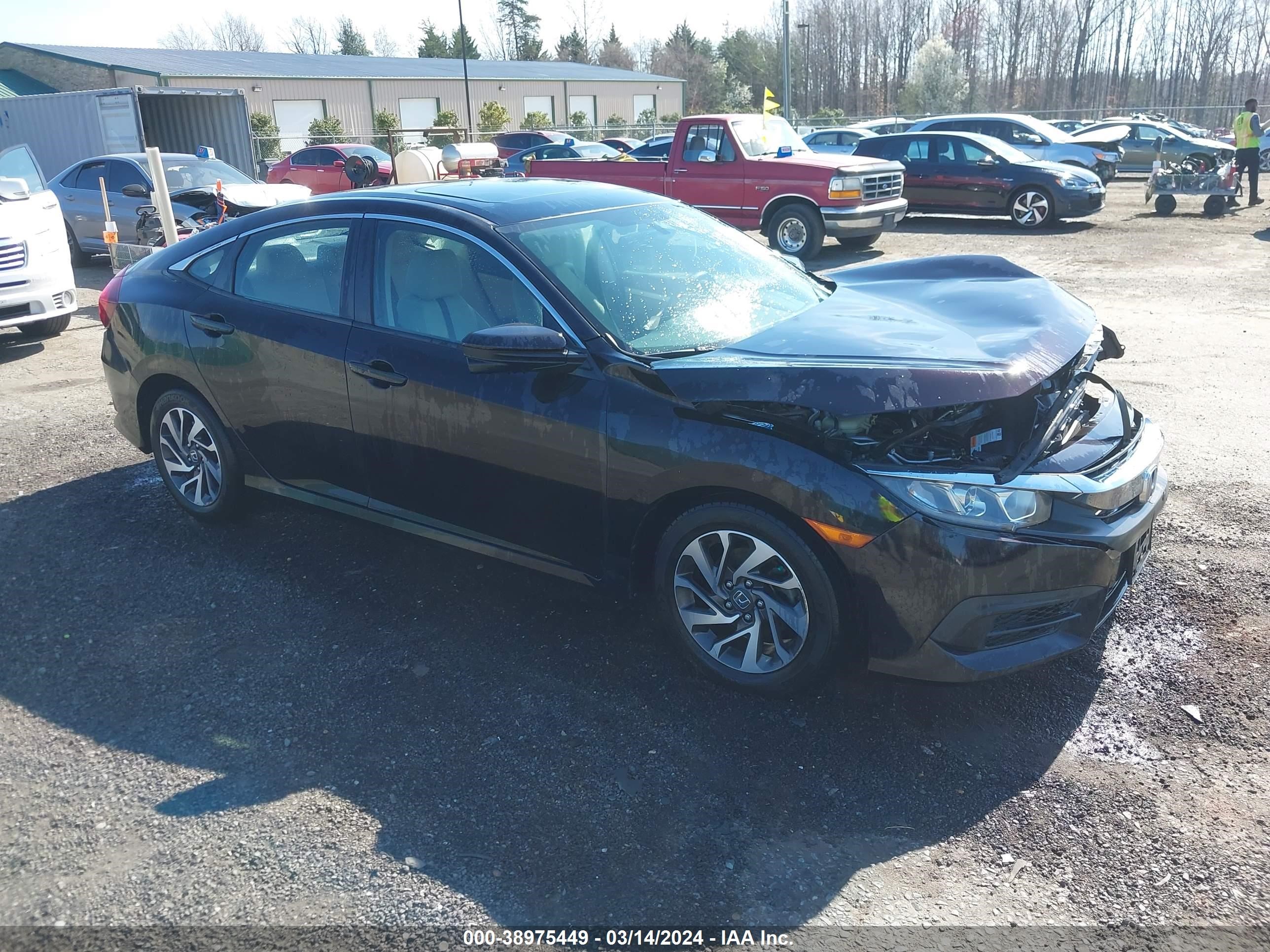 HONDA CIVIC 2016 19xfc2f73ge242090