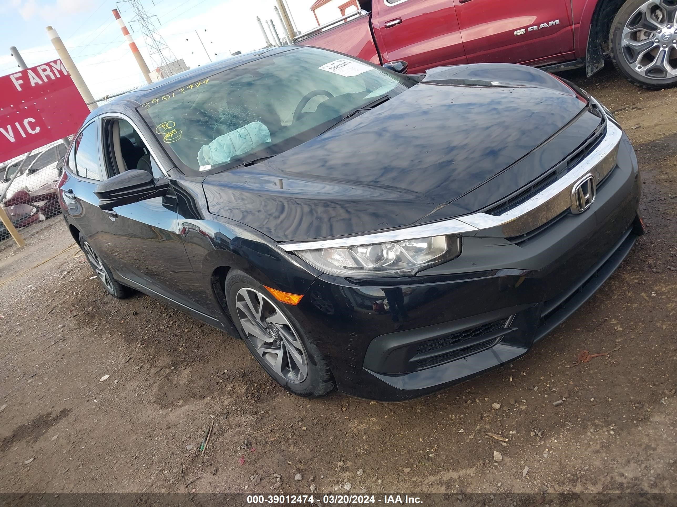 HONDA CIVIC 2017 19xfc2f73he004385