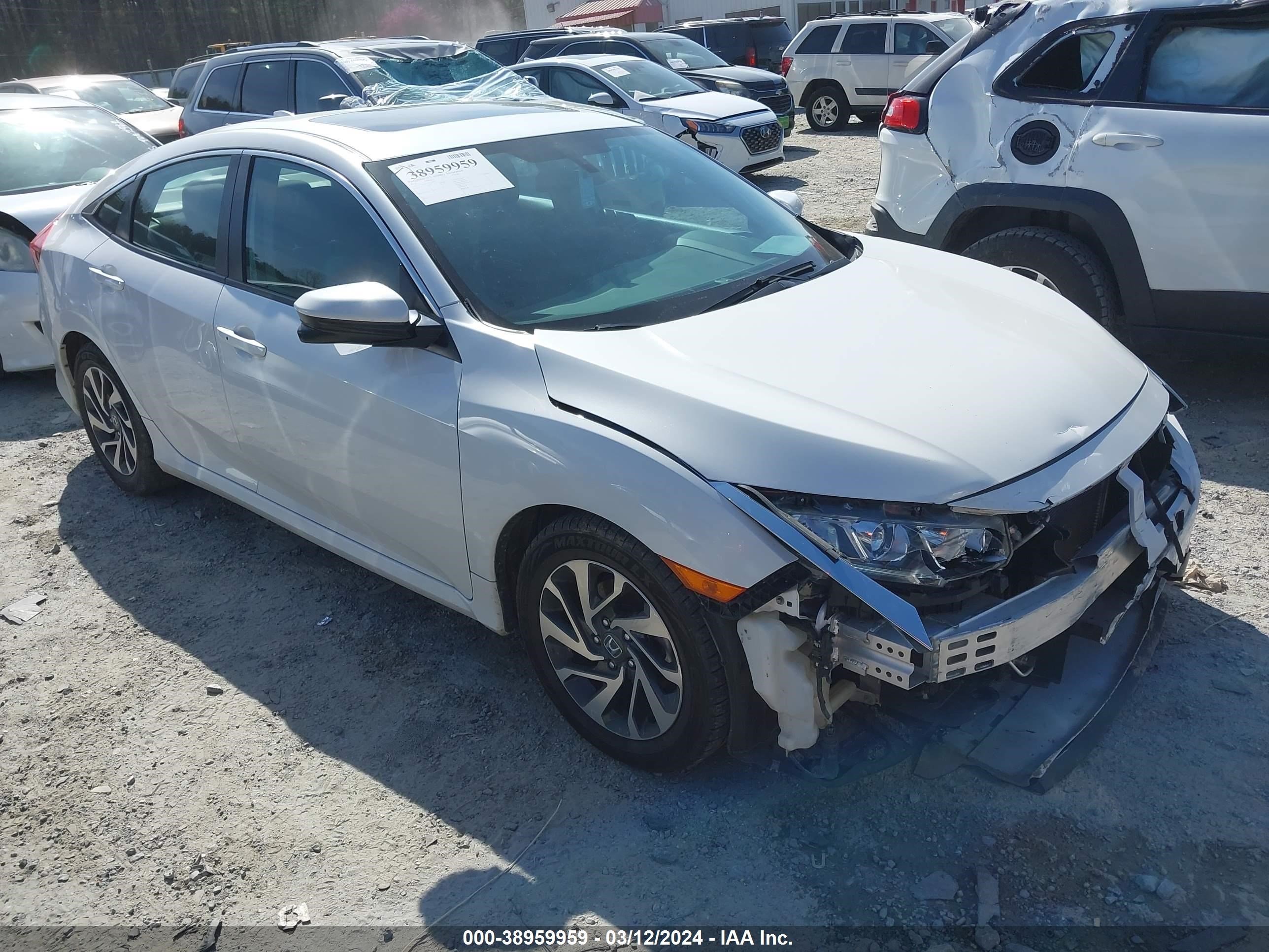 HONDA CIVIC 2018 19xfc2f73je028577