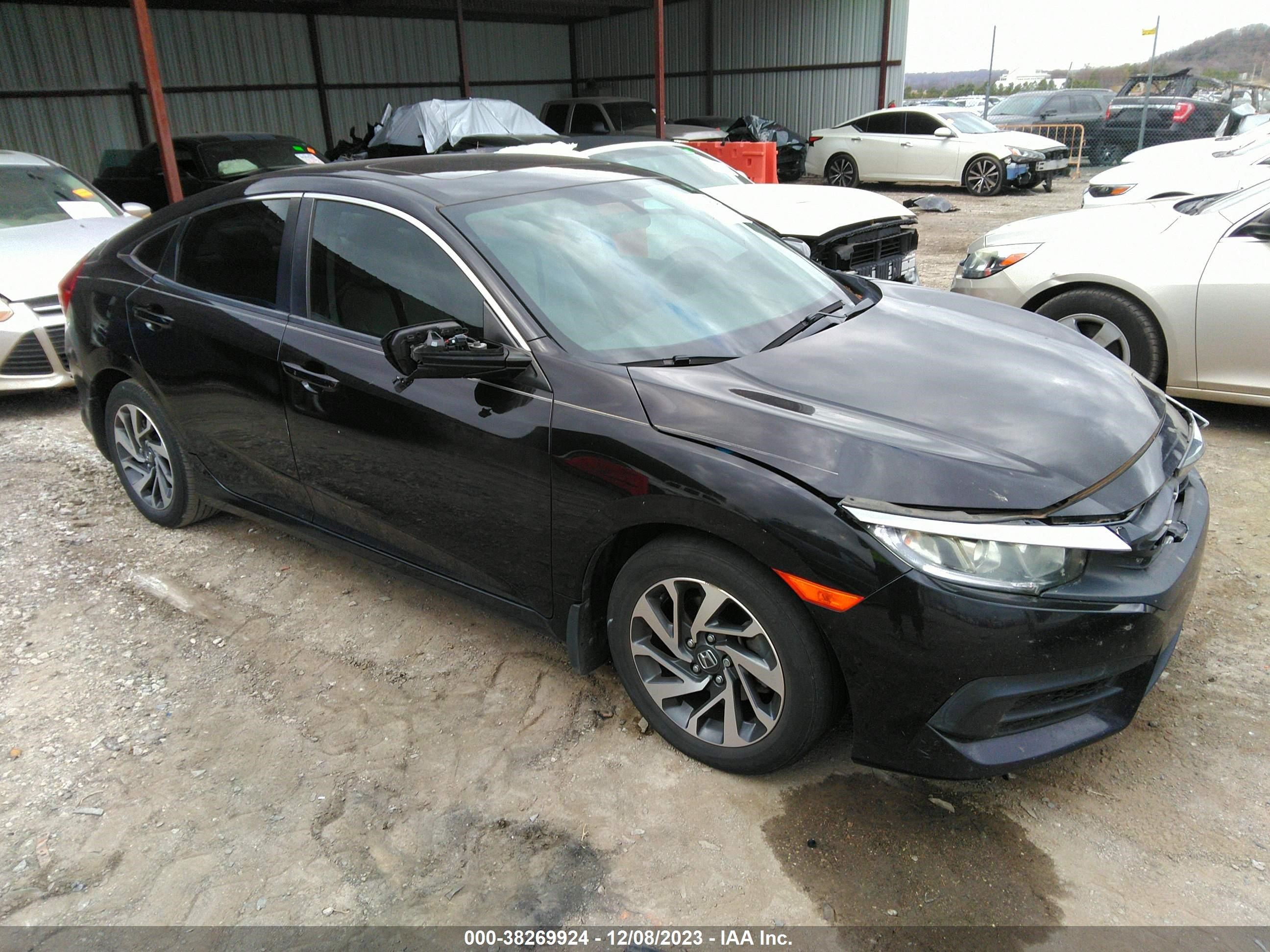 HONDA CIVIC 2016 19xfc2f74ge005205