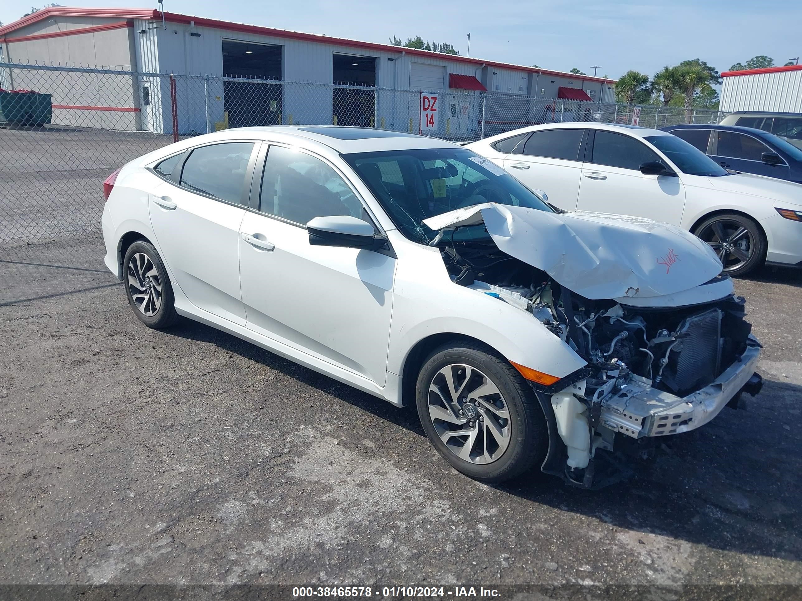 HONDA CIVIC 2016 19xfc2f75ge055773