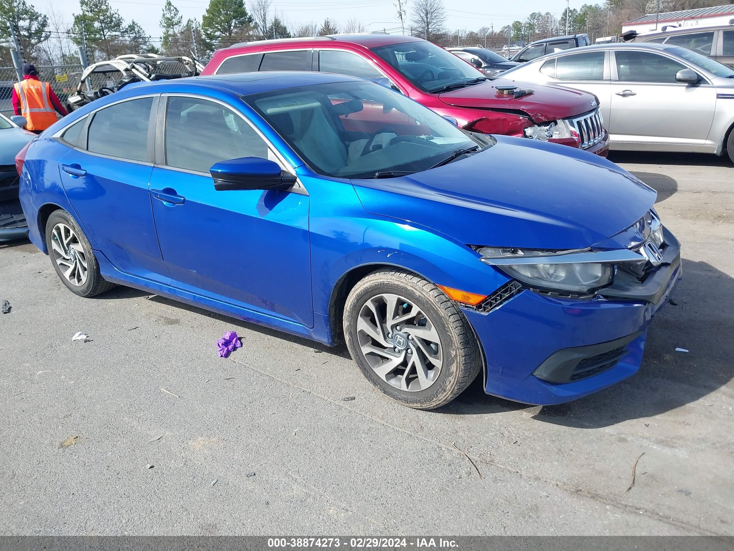 HONDA CIVIC 2017 19xfc2f75he017896