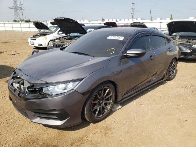 HONDA CIVIC EX 2018 19xfc2f75je043954