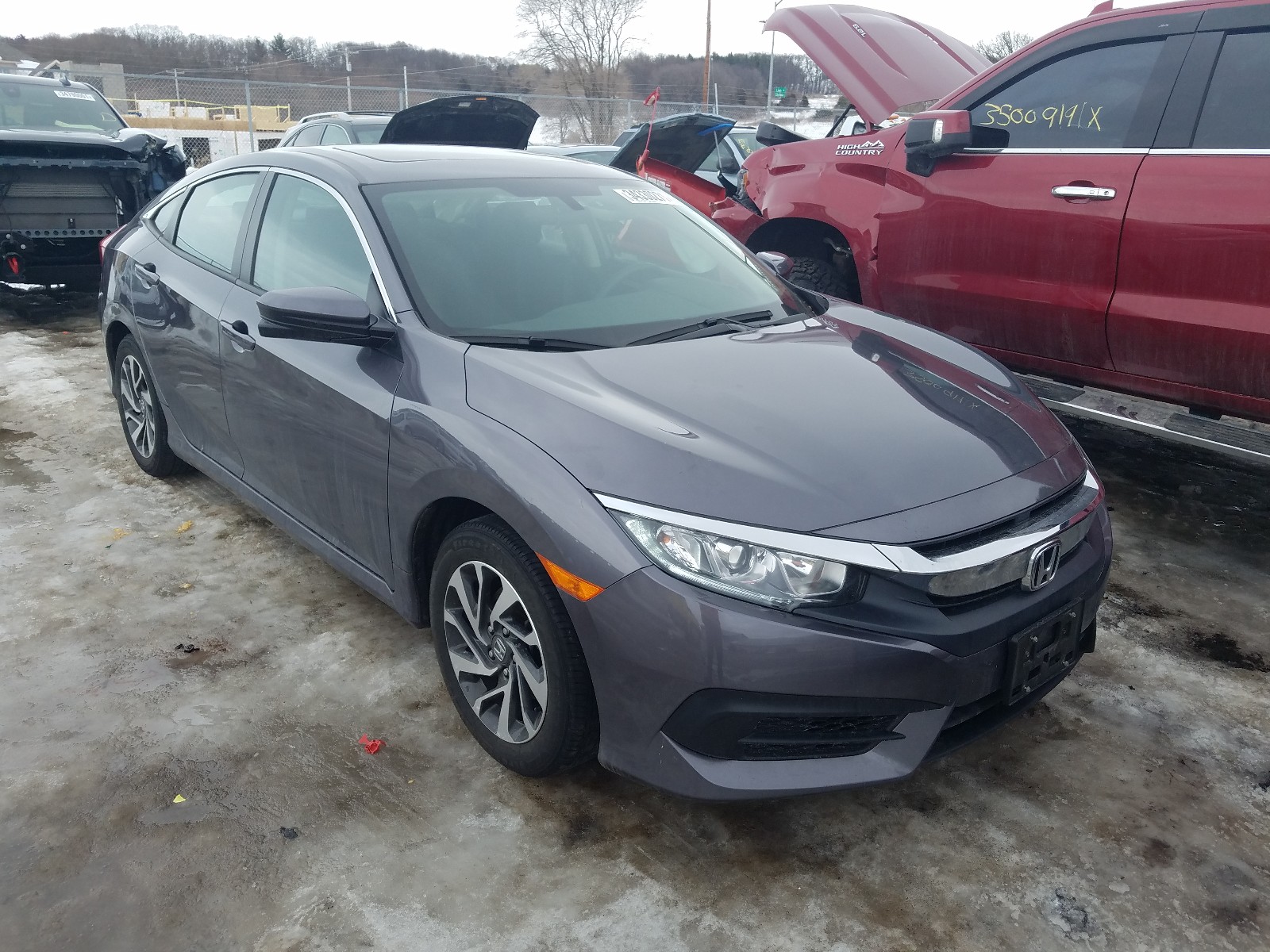 HONDA CIVIC EX 2018 19xfc2f76je000126