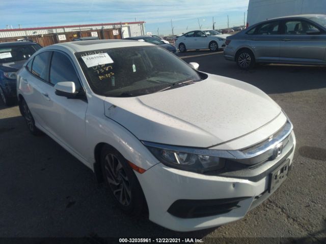 HONDA CIVIC SEDAN 2018 19xfc2f76je207387