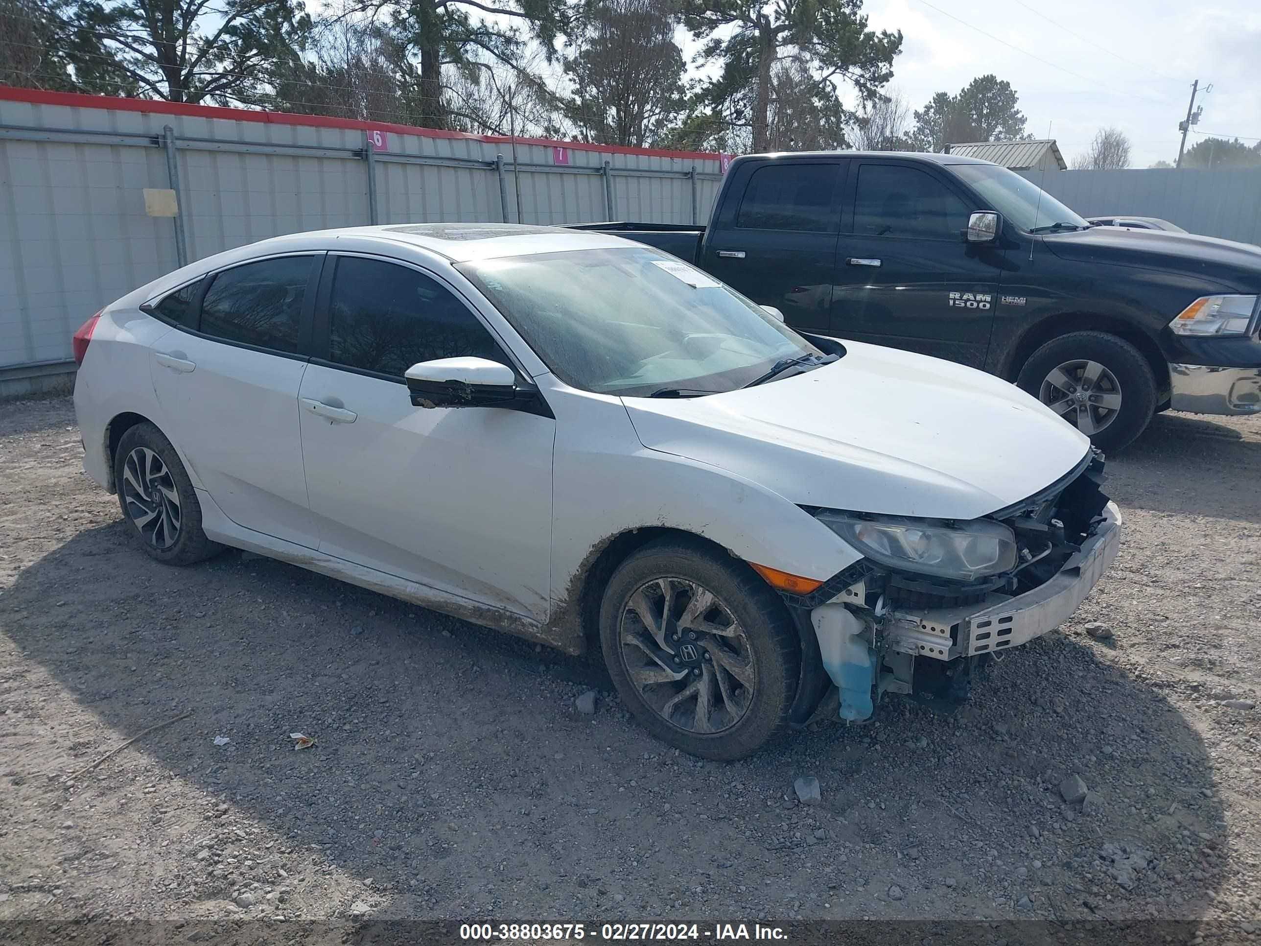 HONDA CIVIC 2016 19xfc2f77ge097488