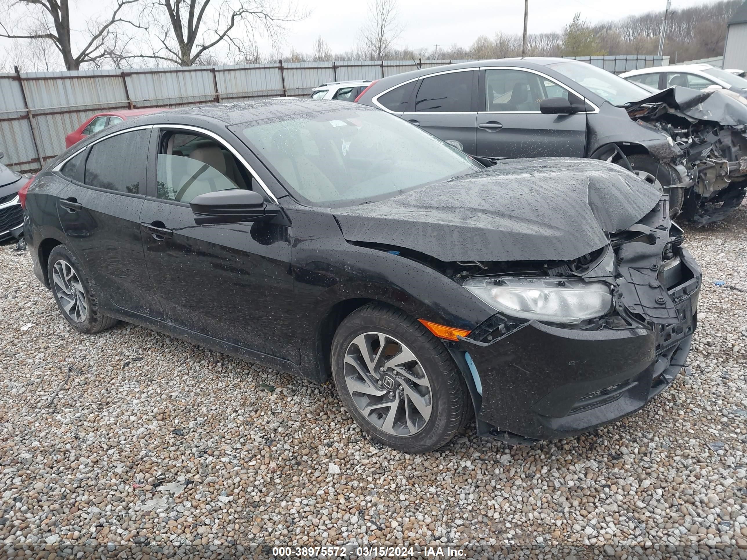 HONDA CIVIC 2016 19xfc2f77ge098222