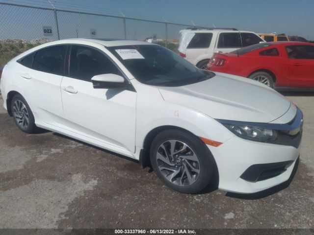 HONDA CIVIC SEDAN 2018 19xfc2f77je035550