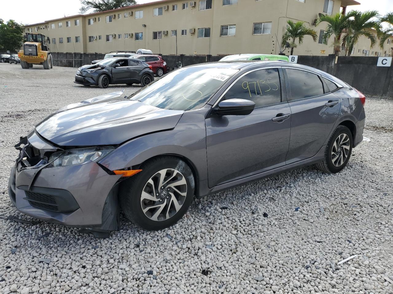 HONDA CIVIC 2017 19xfc2f78he065151