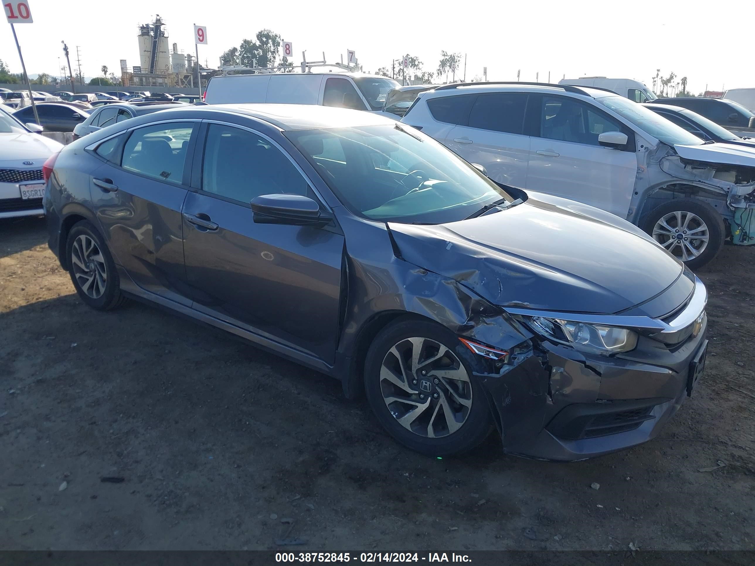 HONDA CIVIC 2017 19xfc2f78he214514