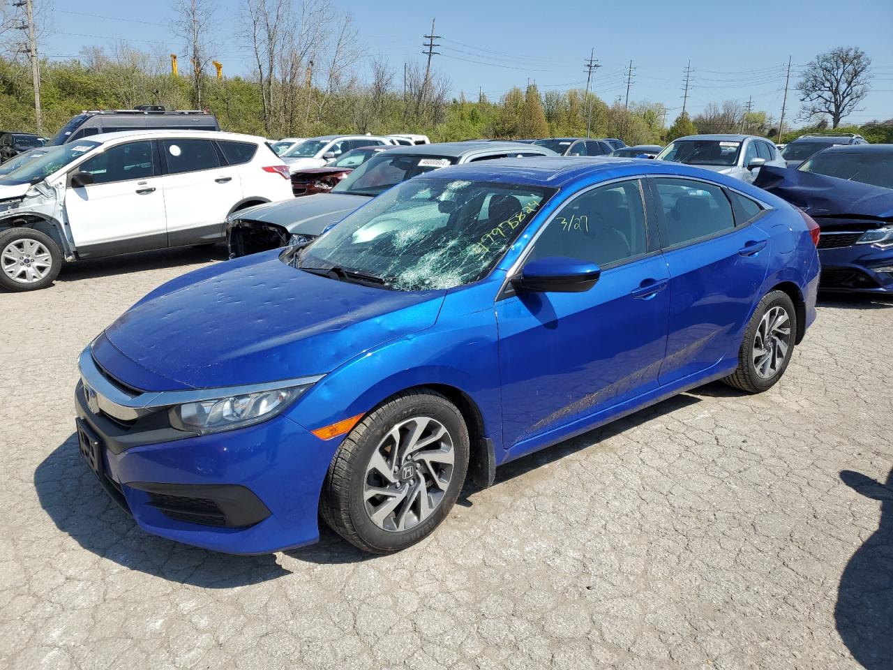 HONDA CIVIC 2018 19xfc2f79je009760