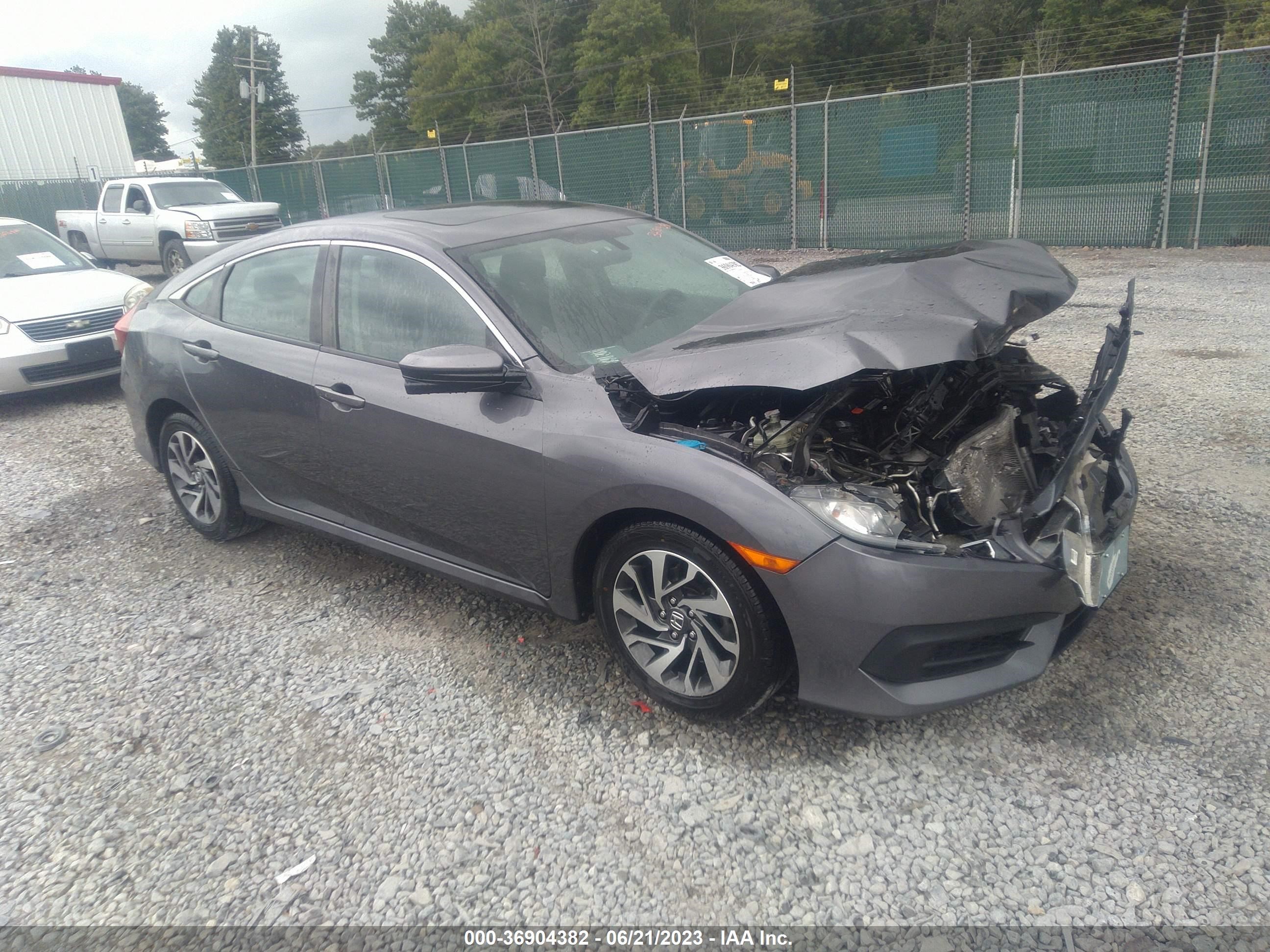 HONDA CIVIC 2016 19xfc2f7xge076201