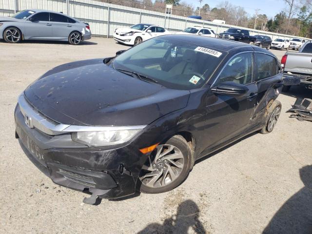 HONDA CIVIC EX 2017 19xfc2f7xhe043166