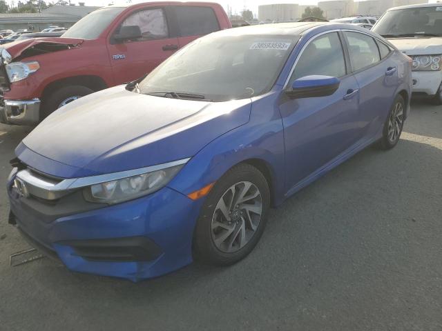 HONDA CIVIC EX 2017 19xfc2f7xhe228737