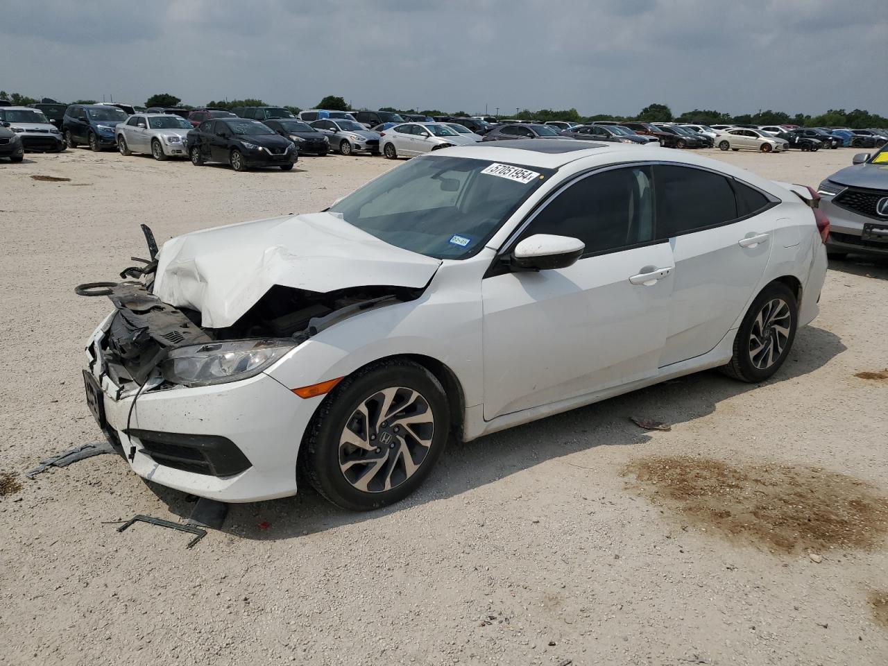 HONDA CIVIC 2018 19xfc2f7xje017611