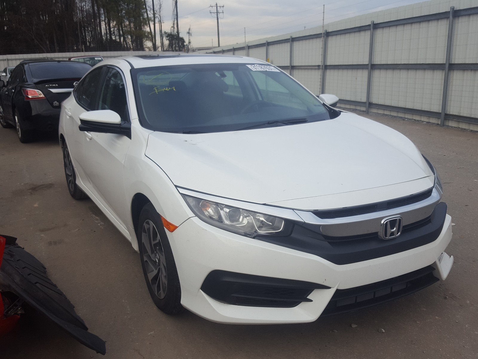 HONDA CIVIC EX 2018 19xfc2f7xje036370