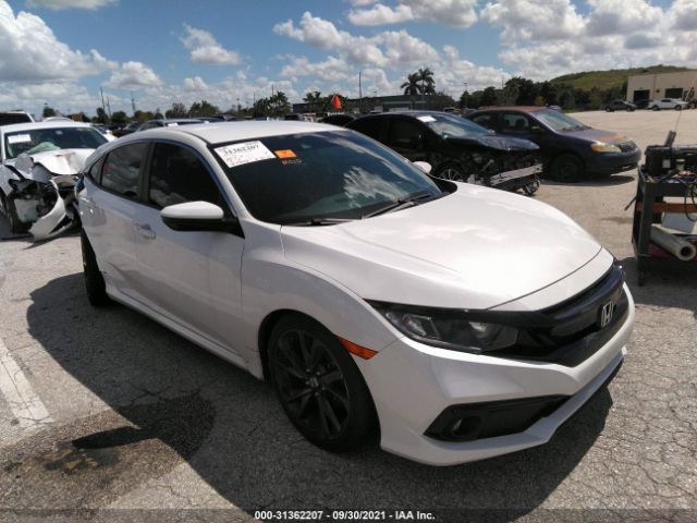 HONDA CIVIC SEDAN 2019 19xfc2f80ke008006