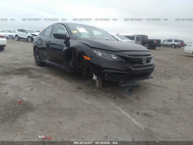 HONDA CIVIC SEDAN 2019 19xfc2f80ke024352