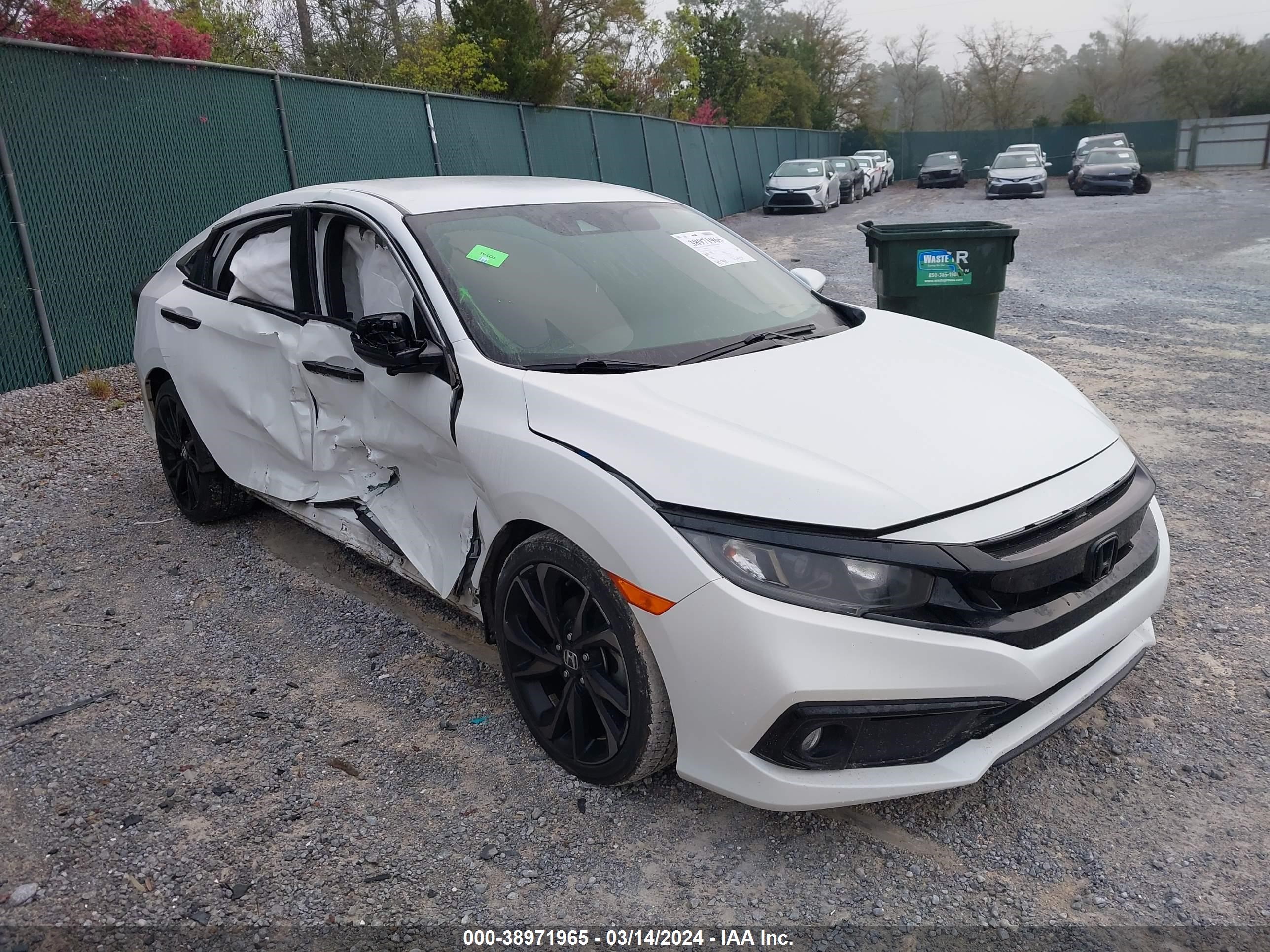 HONDA CIVIC 2020 19xfc2f80le008184