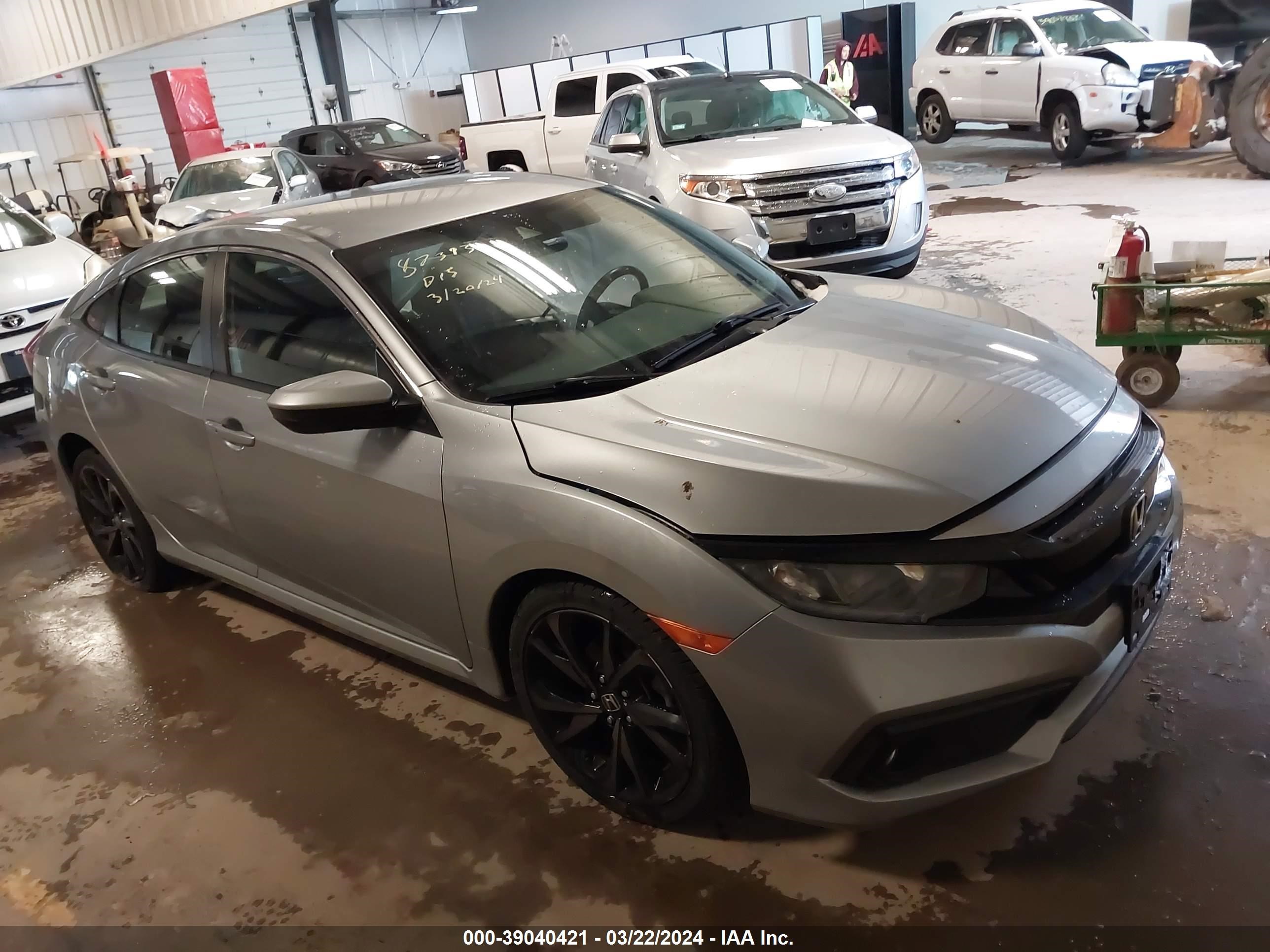 HONDA CIVIC 2020 19xfc2f80le021307