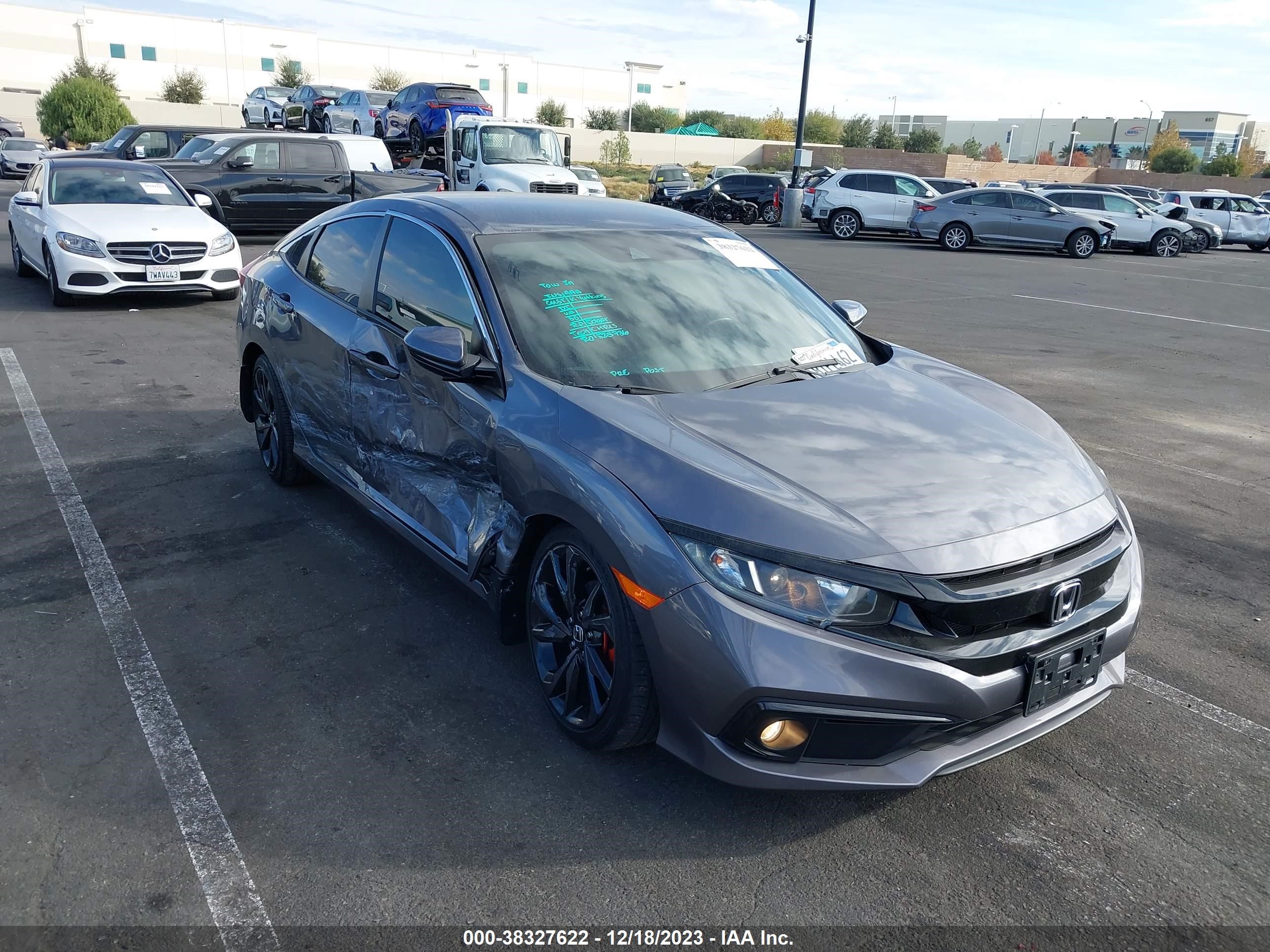 HONDA CIVIC 2020 19xfc2f80le211110