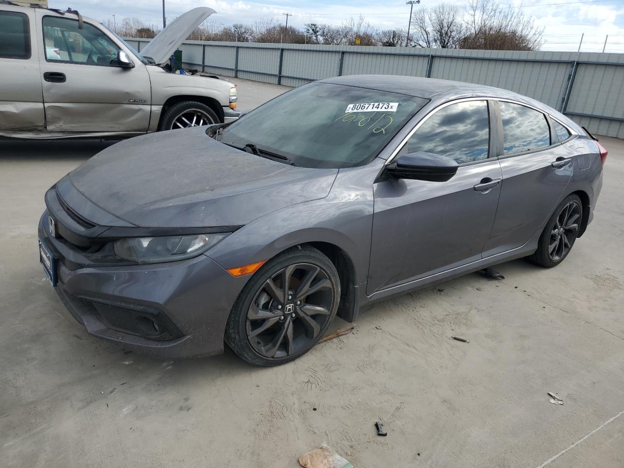 HONDA CIVIC 2019 19xfc2f81ke048806