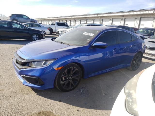 HONDA CIVIC 2020 19xfc2f81le026354