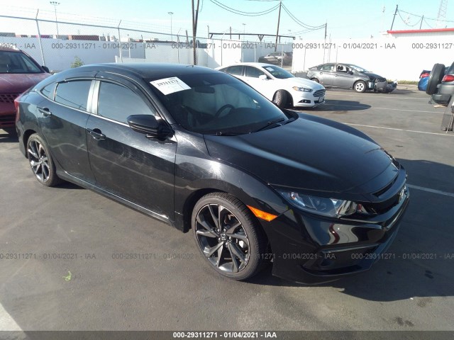 HONDA CIVIC SEDAN 2019 19xfc2f85ke203454