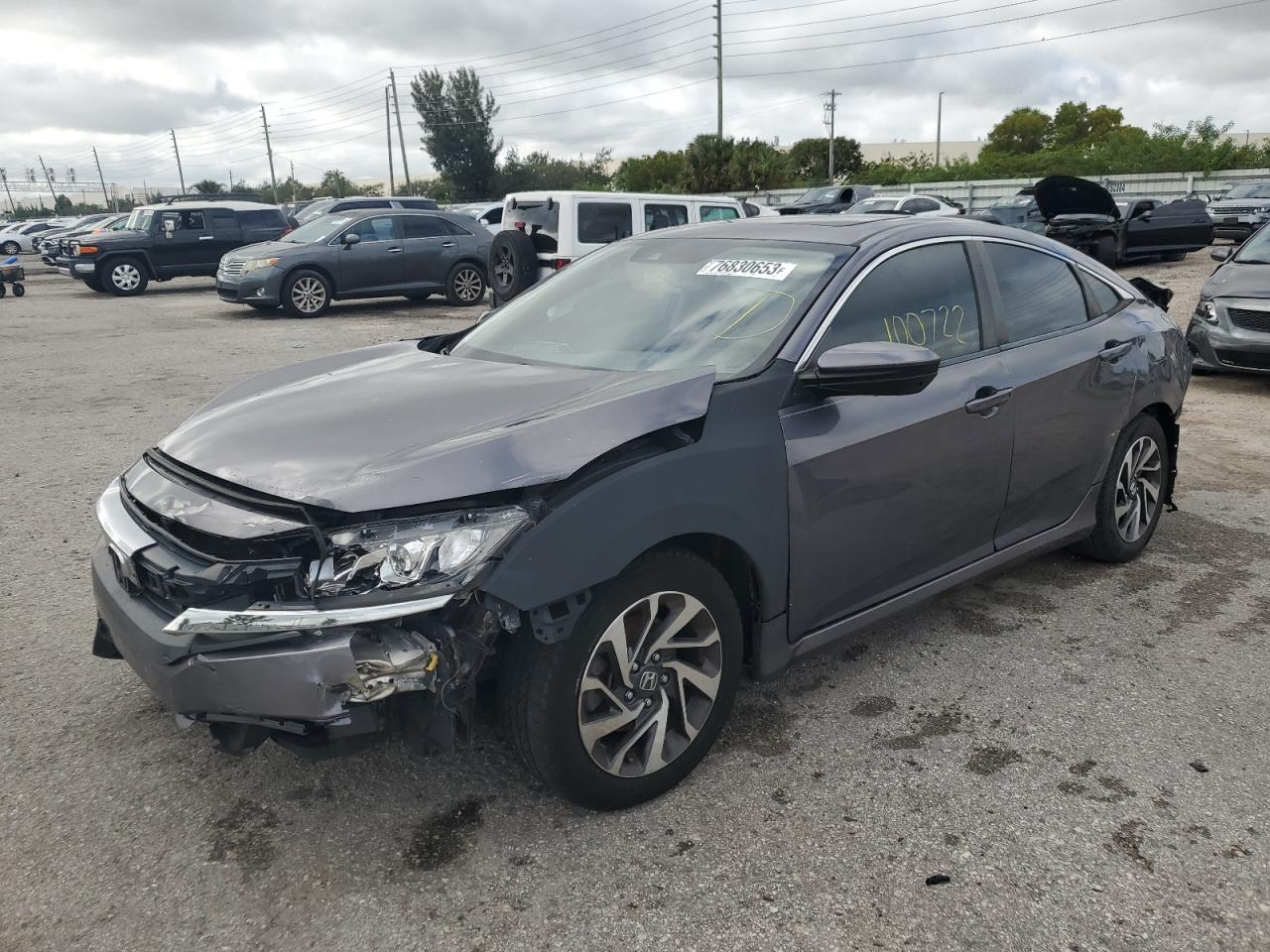 HONDA CIVIC 2016 19xfc2f87ge092154