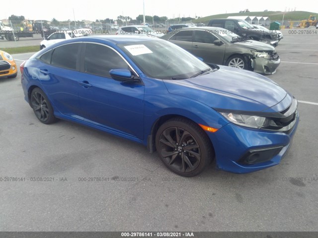 HONDA CIVIC SEDAN 2019 19xfc2f8xke026724