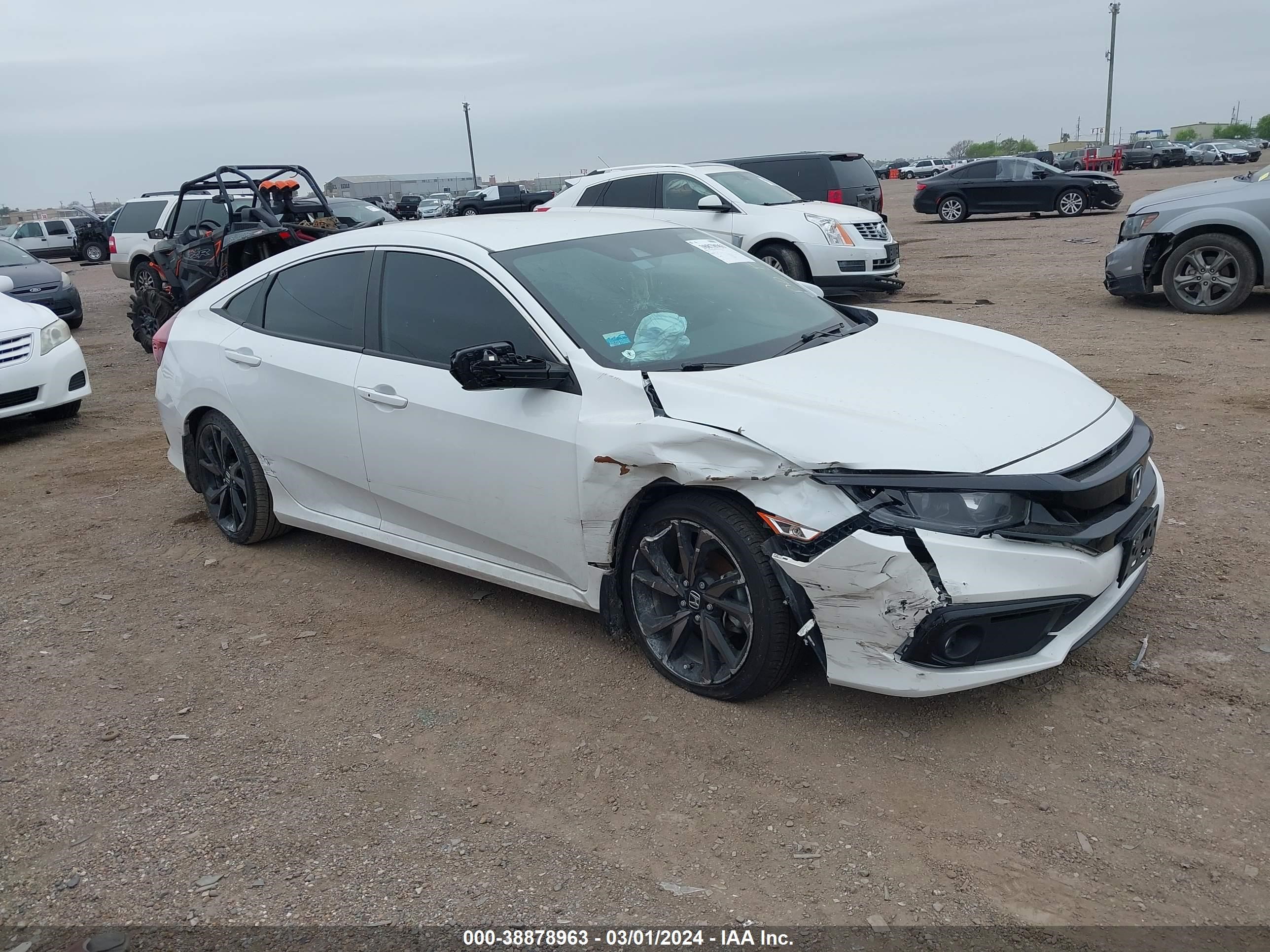 HONDA CIVIC 2020 19xfc2f8xle013005