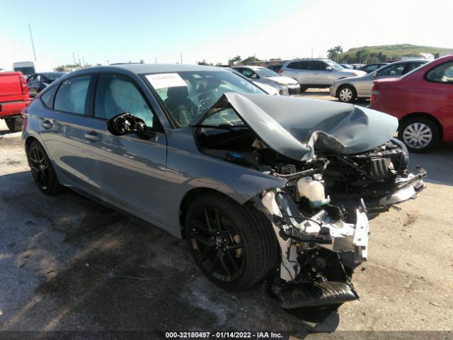 HONDA CIVIC HATCHBACK 2022 19xfl2h85ne003286