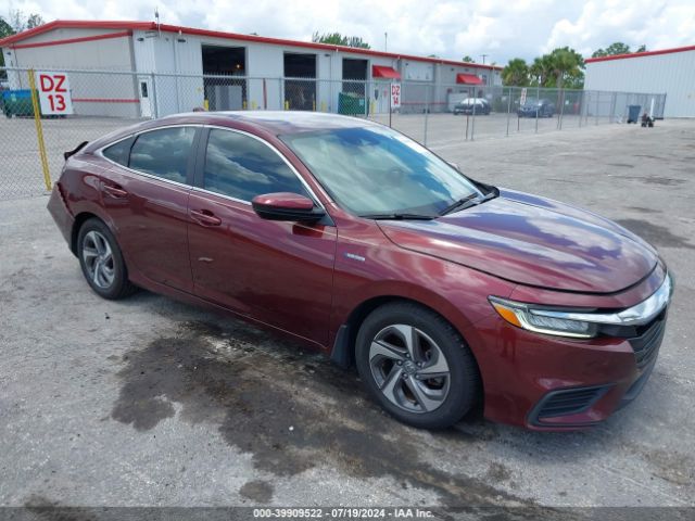 HONDA INSIGHT 2019 19xze4f13ke024528