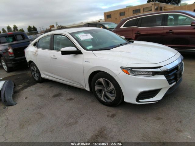 HONDA INSIGHT 2020 19xze4f50le003995