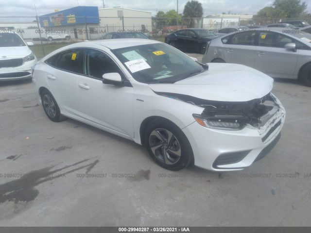 HONDA INSIGHT 2020 19xze4f50le009554